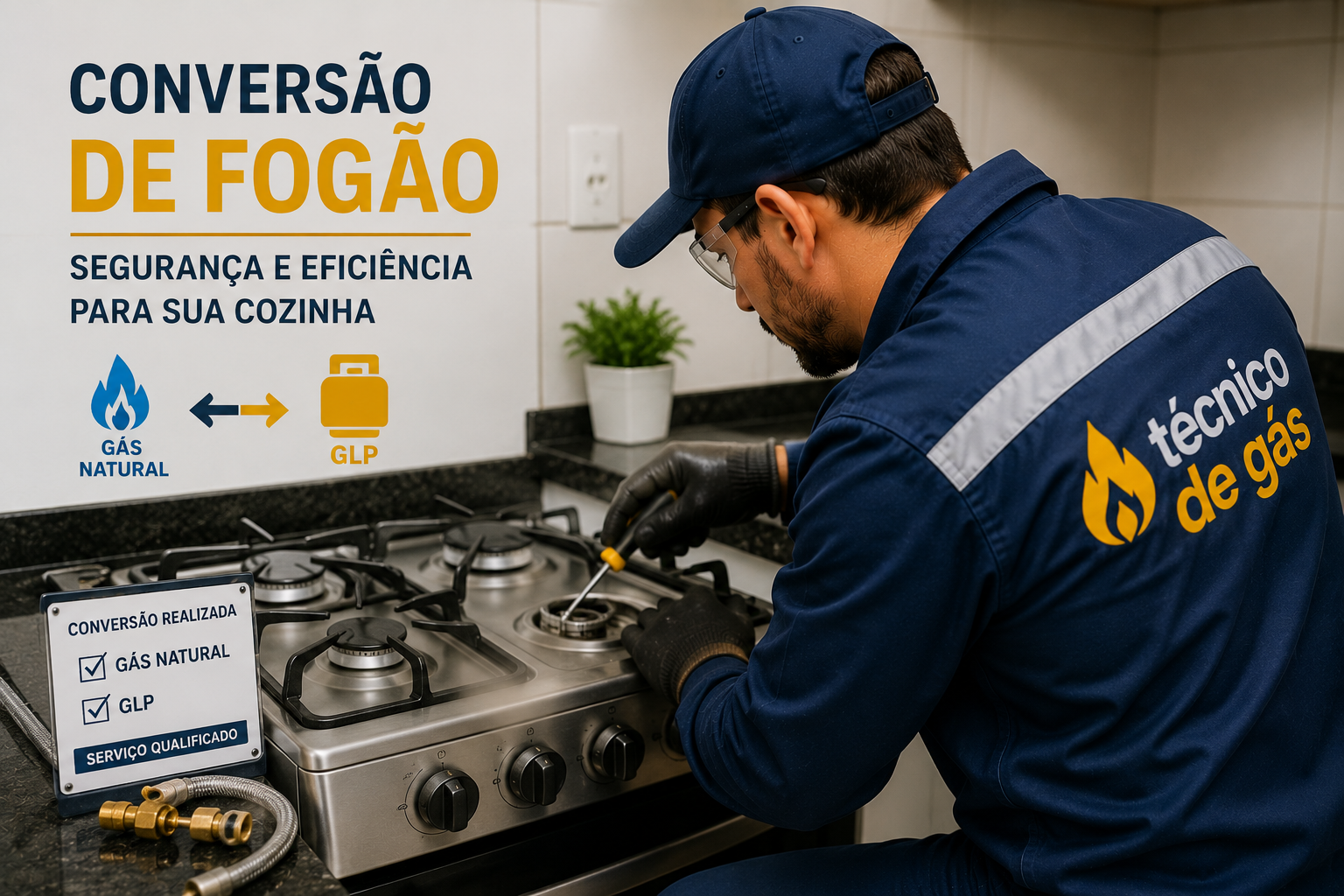 Conversão de Fogão